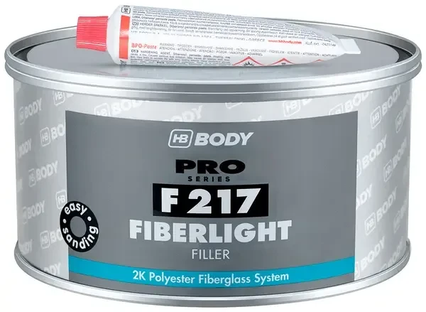HB BODY FIBERLIGHT F217 FIBREGLASS FILLER 500ML
