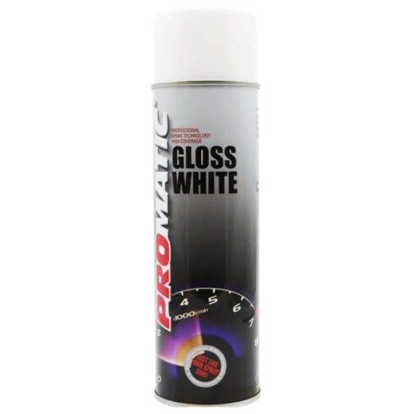 500ML GLOSS WHITE AEROSOL