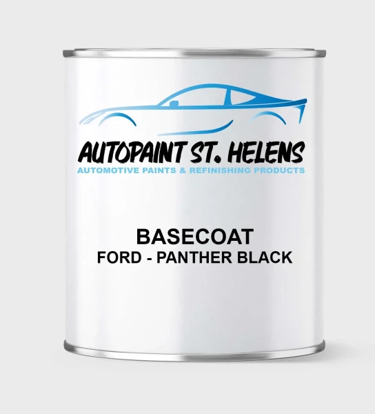 Ford Panther Black Basecoat 1L