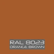 400ML RAL 8023 ORANGE BROWN AEROSOL