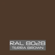 400ML RAL 8028 TERRA BROWN AEROSOL