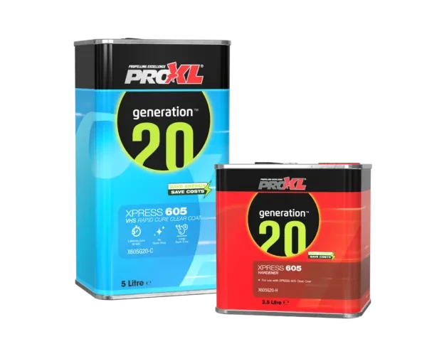 ProXL XPRESS605 – VHS Rapid Clear Coat Kit 7.5L