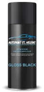500ML BLACK GLOSS AEROSOL